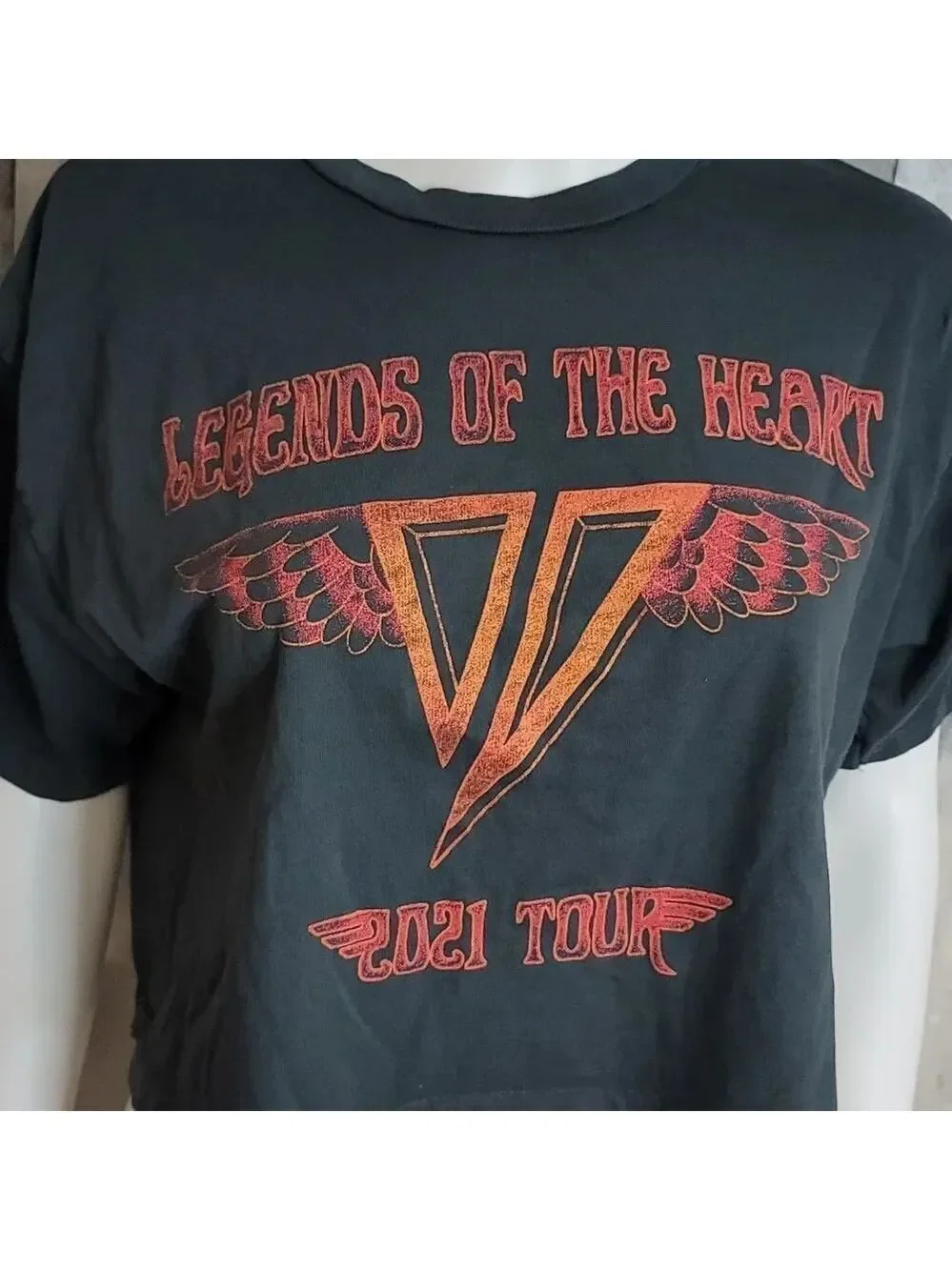 NWOT Daydreamer LEGENDS OF THE HEART TOUR  Crop TEE
